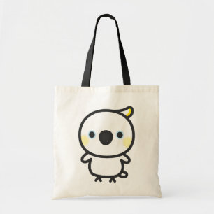 Sulphur-crested cockatoo tote bag