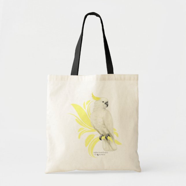 Sulphur Crested Cockatoo Tote Bag (Front)