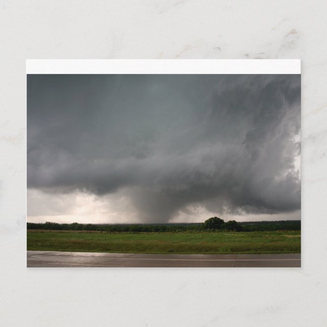 Sulphur, Oklahoma EF3 Tornado Postcard (Front)