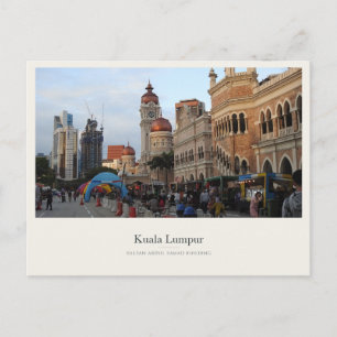 Sultan Abdul Samad Building in Kuala Lumpur Postcard