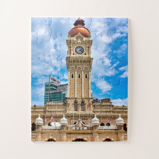 Sultan Abdul Samad Building Jigsaw Puzzle (Vertical)