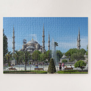 Sultan Ahmed Mosque. Jigsaw Puzzle
