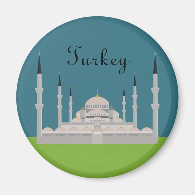 Sultan Ahmed Mosque Magnet (Front)