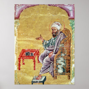 Sultan Ahmet III from 'De Materia Medica' Poster