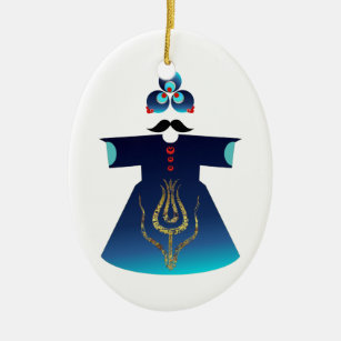 Sultan of Sultans Ceramic Ornament