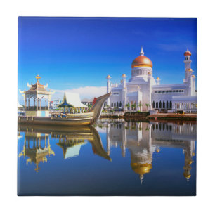 Sultan Omar Ali Saifuddien Mosque Ceramic Tile