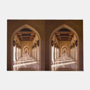 Sultan Qaboos Grand Mosque in Muscat, Oman Doormat
