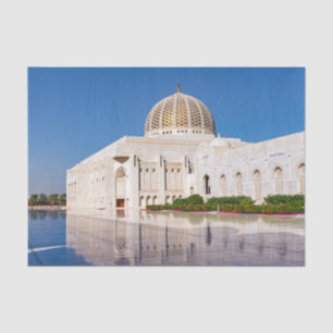 Sultan Qaboos Grand Mosque in Muscat, Oman Tissue Paper