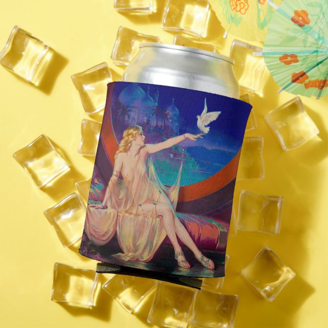 Sultana the Arabian Sultan's Concubine 1925 Can Cooler (In Situ Summer)