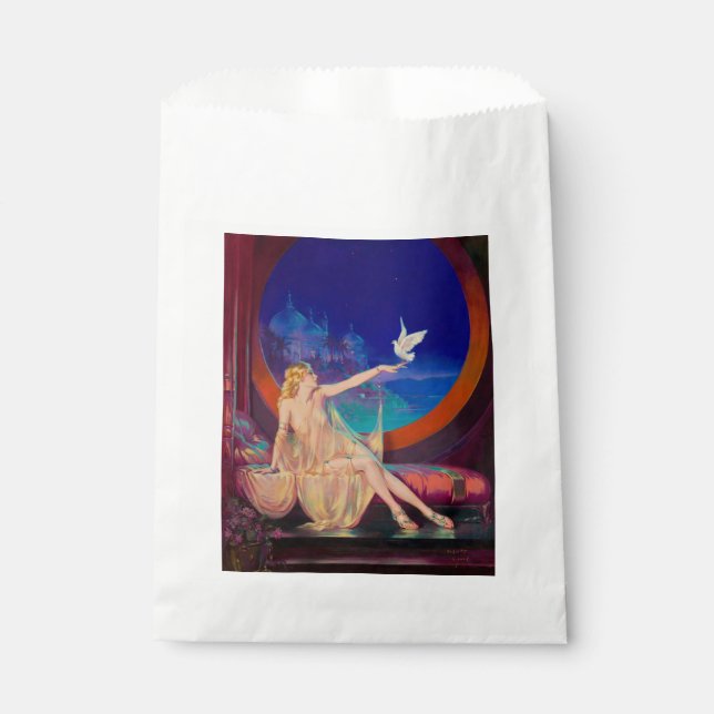 Sultana the Arabian Sultan's Concubine 1925 Favour Bag (Front)