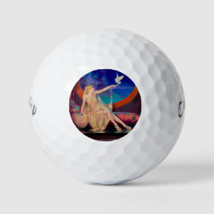 Sultana the Arabian Sultan's Concubine 1925 Golf Balls
