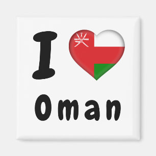 Sultanate of Oman Flag Magnet