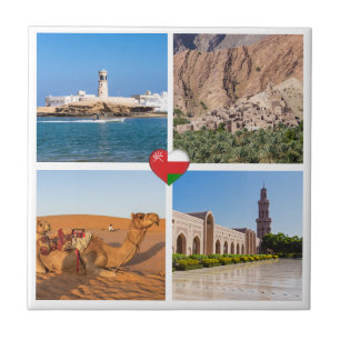 Sultanate of Oman landmarks Ceramic Tile