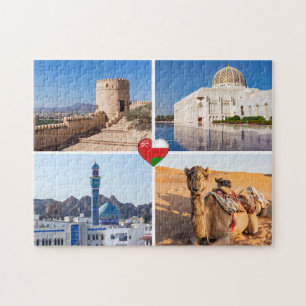 Sultanate of Oman landmarks Jigsaw Puzzle