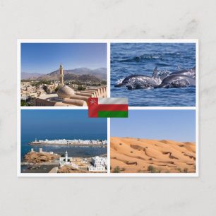 Sultanate of Oman landmarks Postcard