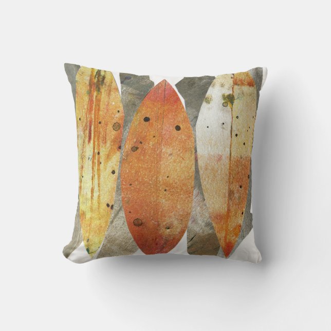 Sumac Focus Throw Pillow (Front)