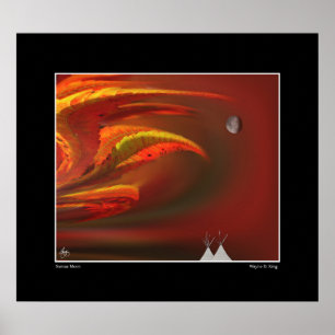 Sumac Moon Poster