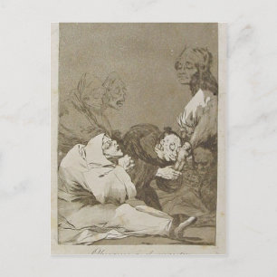 Sumario Description Capricho n? 47: Obsequio al ma Postcard
