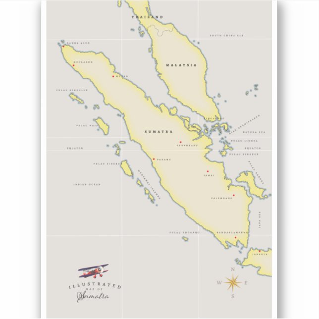 Sumatra map (Front)