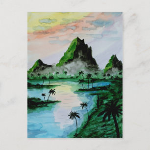 Sumatra Mountains Postcard