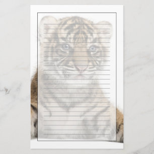 Sumatran Tiger cub Stationery