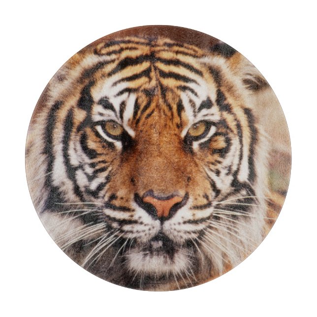 Sumatran Tiger Cutting Board (Front)