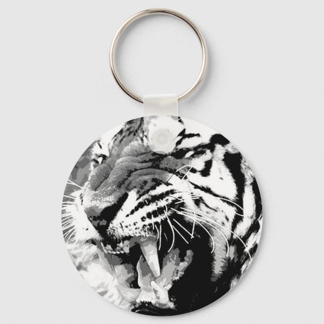 Sumatran Tiger Key Ring (Front)