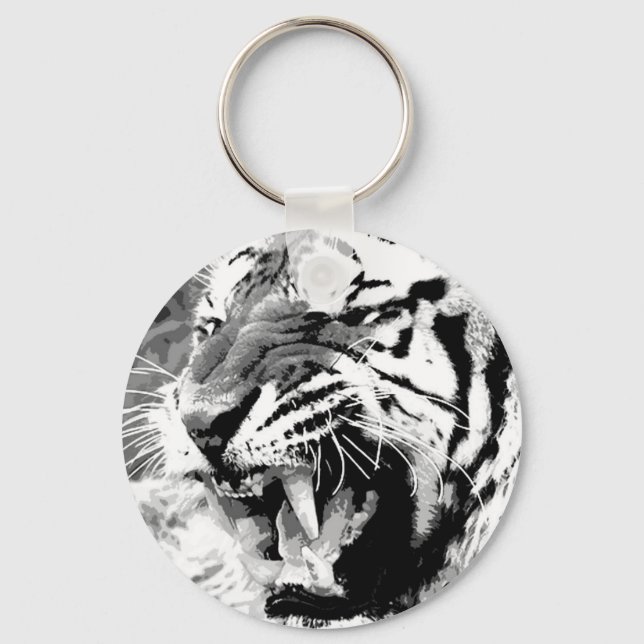 Sumatran Tiger Key Ring (Front)