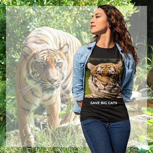 Sumatran Tiger Portrait T-Shirt (Creator Uploaded)