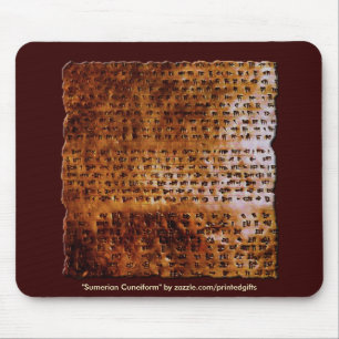 SUMERIAN CUNEIFORM WRITING Mousepad