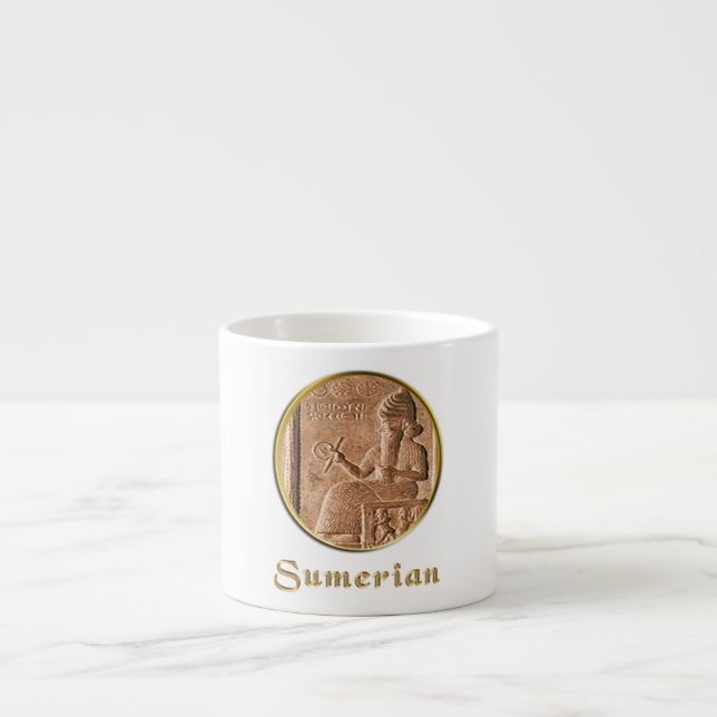Sumerian Espresso Cup (Front)