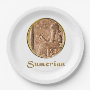 Sumerian Paper Plate