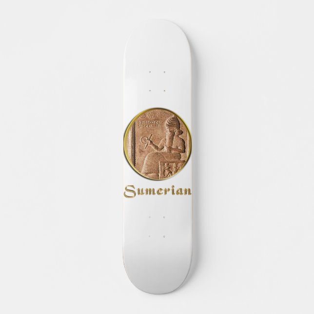 Sumerian Skateboard (Front)