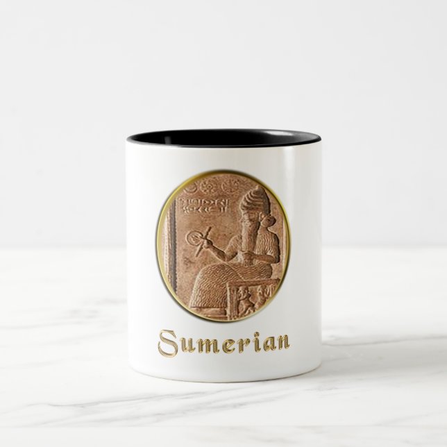 Sumerian Two-Tone Coffee Mug (Center)