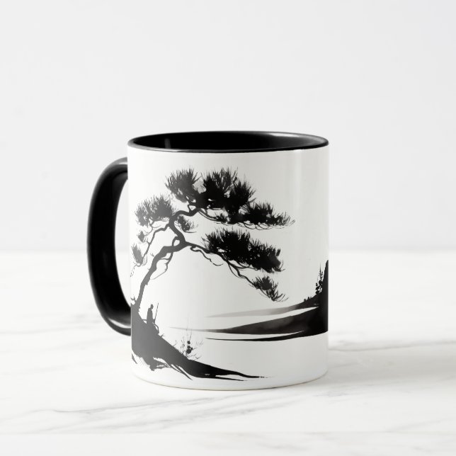 Sumi-e.#1 Mug (Front Left)