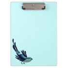 Sumi-e Bird Two-Tone Clipboard