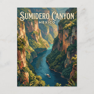 Sumidero Canyon National Park Mexico Postcard