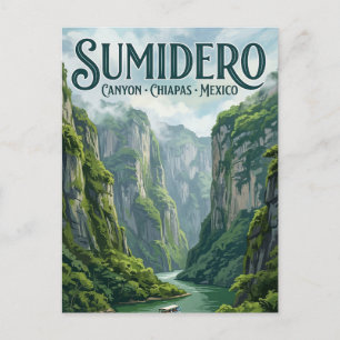 Sumidero Canyon Postcard