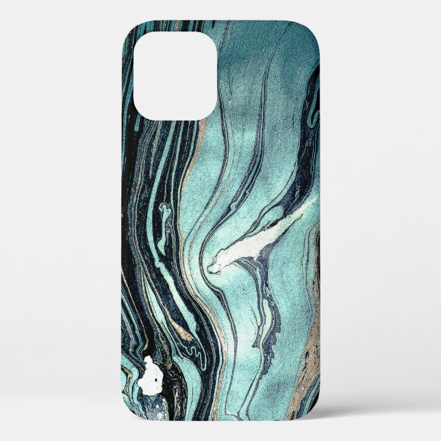 Suminagashi, Japanese Marbling Art. Case-Mate iPhone Case (Back)