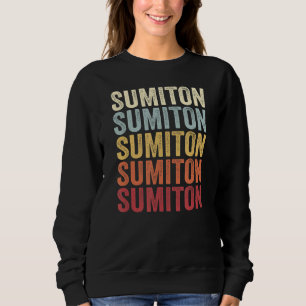 Sumiton Alabama Sumiton AL Retro Vintage Text Sweatshirt