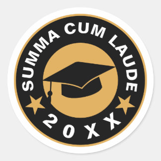 Summa Cum Laude Sticker