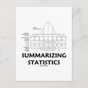 Summarising Statistics Postcard
