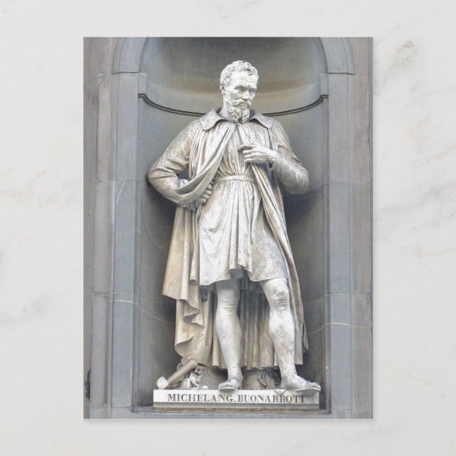 Summary Michelangelo (full name Michelangelo di Lo Postcard (Front)