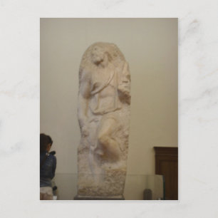 Summary Michelangelo , Saint Matthew the Evangelis Postcard