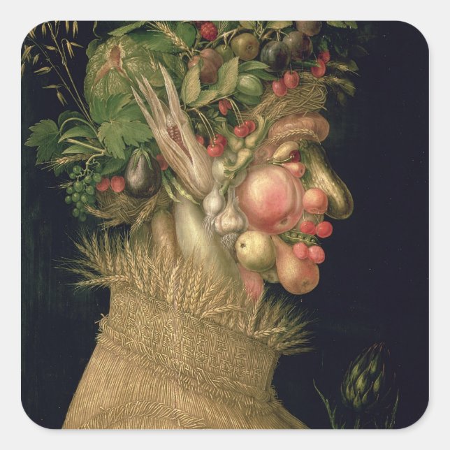 Summer, 1563, square sticker (Front)