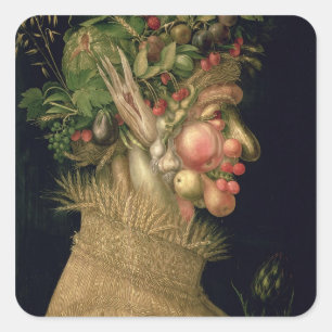 Summer, 1563, square sticker