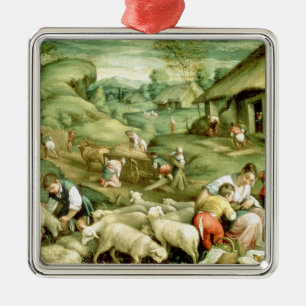 Summer, 1570-80 metal ornament