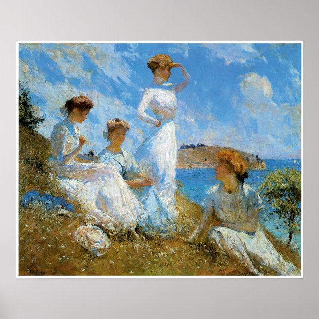 Summer, 1909 Frank Weston Benson Poster (Front)