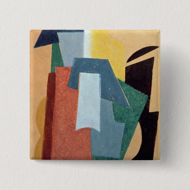 Summer, 1917-18 15 cm square badge (Front)