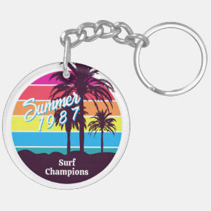 Summer 1987 Surf Champions Key Ring
